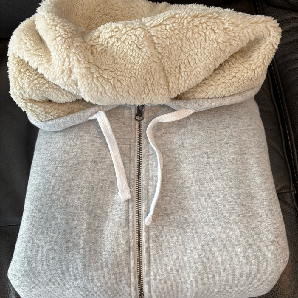 New Eddie Bauer Signature Sherpa Cozy Hoodie